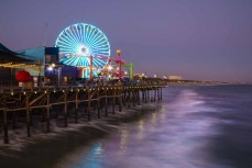 Santa Monica Pier, Los Angeles, USA. 