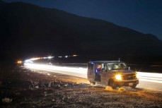 Ultra endurance athlete Glenn Sutton, of Dunedin, New Zealand, competes in the 2019 Badwater 135, the world's toughest footrace, held through Death Valley, California, in July. 