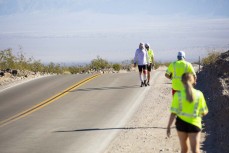 Ultra endurance athlete Glenn Sutton, of Dunedin, New Zealand, tackles the Townes Pass climb during the Badwater 135, the world's toughest footrace, held through Death Valley, California, in July. 