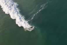 Solid east swell pours into Blackhead, Dunedin, New Zealand.