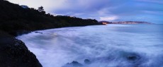 Storm surf rolls into Seconds Beach near St Clair, Dunedin, New Zealand.
Credit: www.boxoflight.com/Derek Morrison