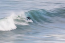 A lumpy winter swell at Blackhead, Dunedin, New Zealand.Credit: www.boxoflight.com/Derek Morrison