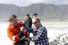 Steve Newby and Ricky Harris – have had their moments at Greymouth, West Coast, New Zealand.