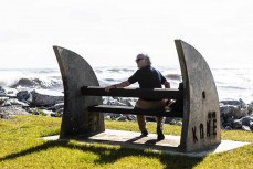 Kahuna Boardriders memorial seat to commemorate Kane Nieper and Glen Cruse who lost their lives in the Pike River mine disaster in 2010 near  Greymouth, West Coast, New Zealand.