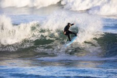 Hayley Coakes on form at St Clair, Dunedin, New Zealand.
Credit: www.boxoflight.com/Derek Morrison