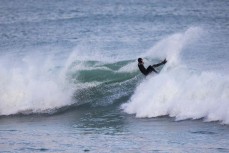 JC Susan deals to an end section at St Clair, Dunedin, New Zealand.
Credit: www.boxoflight.com/Derek Morrison