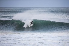 Elliott Brown makes the most of some fun waves at St Clair, Dunedin, New Zealand.
Credit: www.boxoflight.com/Derek Morrison