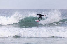 Andrew "Puntlord" Fraser-Mackenzie makes the most of fun rampy waves at St KIlda, Dunedin, New Zealand.
Credit: www.boxoflight.com/Derek Morrison