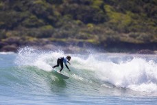 Jack Higgins on form at Tauranga Bay, Westport, West Coast, New Zealand.