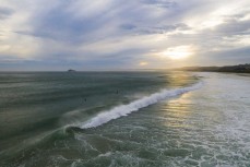 Funky banks in the lineup at Blackhead, Dunedin, New Zealand.