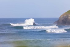 Swell lining up for the 2020 Kneeboard World Surfing Championships at St Clair, Dunedin, New Zealand.
Credit: www.boxoflight.com/Derek Morrison