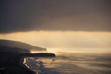 Sunrise as a new swell arrives at St Kilda, Dunedin, New Zealand.Credit: www.boxoflight.com/Derek Morrison