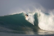 Brett Wood at Salani Rights, Salani, Samoa. 