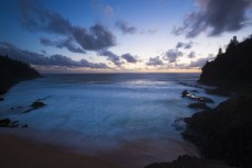 Sunset, Norfolk Island, South Pacific Ocean.