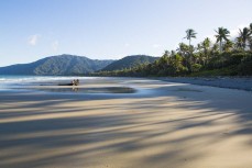 Cedar Bay during a three-day mountain biking and hiking trek into Cedar Bay National Park in North Queensland, Australia. 