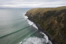 Autumn north swell on the North Coast, Dunedin, New Zealand.Credit: www.boxoflight.com/Derek Morrison