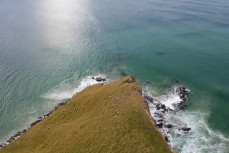 Headland on the North Coast, Dunedin, New Zealand.Credit: www.boxoflight.com/Derek Morrison