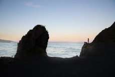 Taya and Remi at Second Beach, St Clair, Dunedin, New Zealand.Credit: www.boxoflight.com/Derek Morrison