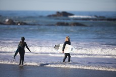 Keo Morrison and Jack Higgins, both 10, make the most of a teacher only day, Dunedin, New Zealand.
Credit: www.boxoflight.com/Derek Morrison