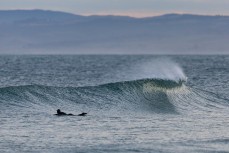 Empty peak during a small winter swell at Blackhead, Dunedin, New Zealand.Credit: www.boxoflight.com/Derek Morrison