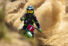 World Motocross Champion Courtney Duncan training at Titri Motocross Park near Dunedin, New Zealand.Photo: Derek Morrison
