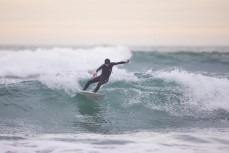 Jake Owen on form on a cold winter's afternoon at St Clair, Dunedin, New Zealand.
Credit: www.boxoflight.com/Derek Morrison