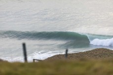 Empty wave during a clean winter swell at a fickle break on the North Coast, Dunedin, New Zealand.
Credit: www.boxoflight.com/Derek Morrison