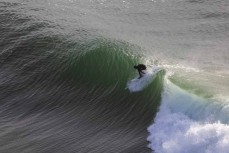 Craig Higgins making the most of waves during a clean winter swell at a fickle break on the North Coast, Dunedin, New Zealand.
Credit: www.boxoflight.com/Derek Morrison