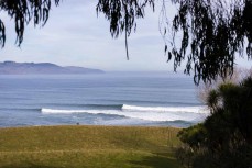 Lineup during a clean winter swell at a fickle break on the North Coast, Dunedin, New Zealand.Credit: www.boxoflight.com/Derek Morrison