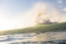 Jack McLeod relishing conditions during a clean winter swell at St Kilda, Dunedin, New Zealand.Credit: www.boxoflight.com/Derek Morrison