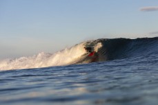 Jack McLeod relishing conditions during a clean winter swell at St Kilda, Dunedin, New Zealand.Credit: www.boxoflight.com/Derek Morrison