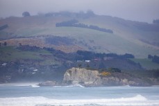 Empty lineup during a fun swell on the north coast, Dunedin, New Zealand.Credit: www.boxoflight.com/Derek Morrison