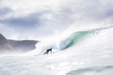 A punchy swell at Aramoana, Dunedin, New Zealand.