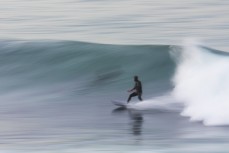 A surfer makes the most of a fun day at St Clair, Dunedin, New Zealand.
Credit: www.boxoflight.com/Derek Morrison