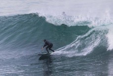 Jeff Patton makes the most of a fun swell at St Clair, Dunedin, New Zealand.
Credit: www.boxoflight.com/Derek Morrison