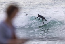 Craig Higgins slashes through the channel at St Clair, Dunedin, New Zealand.
Credit: www.boxoflight.com/Derek Morrison