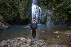 Iris Schmidbauer at Piha, Auckland, New Zealand.