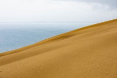 Giant sand dunes at Ahipara, Northland, New Zealand.