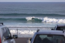 Rocky rights on fire during an afternoon session at St Clair, Dunedin, New Zealand. Photo: Derek Morrison