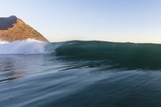 An empty wave during an evening session at Blackhead, Dunedin, New Zealand. Photo: Derek Morrison
