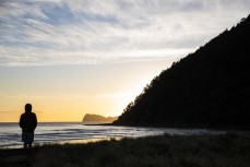 Dawn surf check at Pauanui, Coromandel, New Zealand.