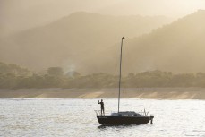 Summer at Totaranui in Abel Tasman National Park on a stunning day on the water, Tasman, New Zealand.