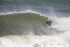 Jake Owen making the most of a session at Back Beach, Karitane, Dunedin, New Zealand.Credit: www.boxoflight.com/Derek Morrison