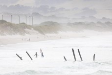 Swimmers on a summer day at St Clair, Dunedin, New Zealand.
Credit: www.boxoflight.com/Derek Morrison