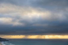Dawn bursts over the coastline of Dunedin, New Zealand.Credit: www.boxoflight.com/Derek Morrison