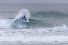 Jack McLeod on his way to winning the Otago Championship for 2021 during the Otago Surf Champs held at Blackhead, Dunedin, New Zealand.Credit: www.boxoflight.com/Derek Morrison