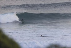 A surfer makes the most of solid waves during a late summer east swell at Blackhead, Dunedin, New Zealand.
Credit: www.boxoflight.com/Derek Morrison