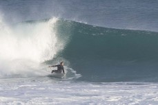 Jamie Civil on form during a solid swell at St Kilda, Dunedin, New Zealand.Credit: www.boxoflight.com/Derek Morrison