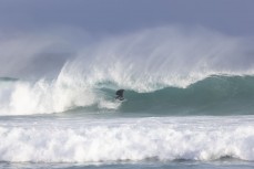 Sam Charlesworth pulls into a barrel during a solid swell at St Kilda, Dunedin, New Zealand.
Credit: www.boxoflight.com/Derek Morrison