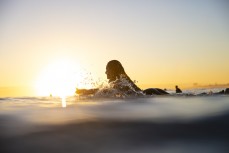 Baylin at sunrise, Papamoa, Mount Maunganui, New Zealand.